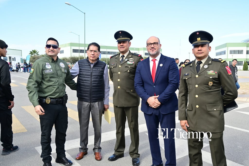 Galería fotográfica: Conmemoran aniversario del Ejército y la Fuerza Aérea en Ciudad Frontera