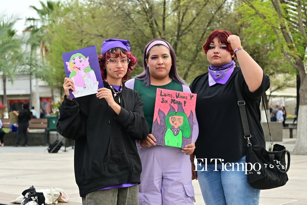 Galería fotográfica: Mujeres de Monclova se concentran por igualdad y justicia