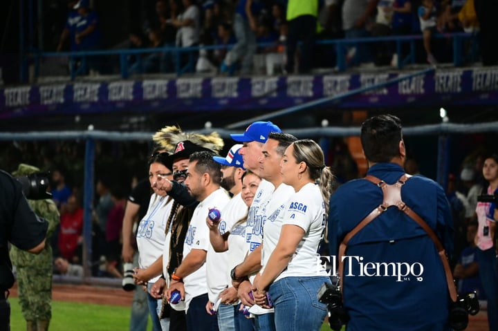 Galería fotográfica: A ras de cancha: la inauguración del béisbol como nunca la viste