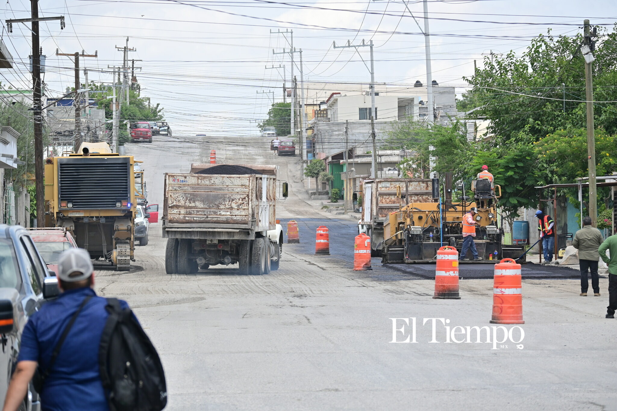 Galería fotográfica: Avanza recarpeteo en calle Concepción Armendáriz de Frontera