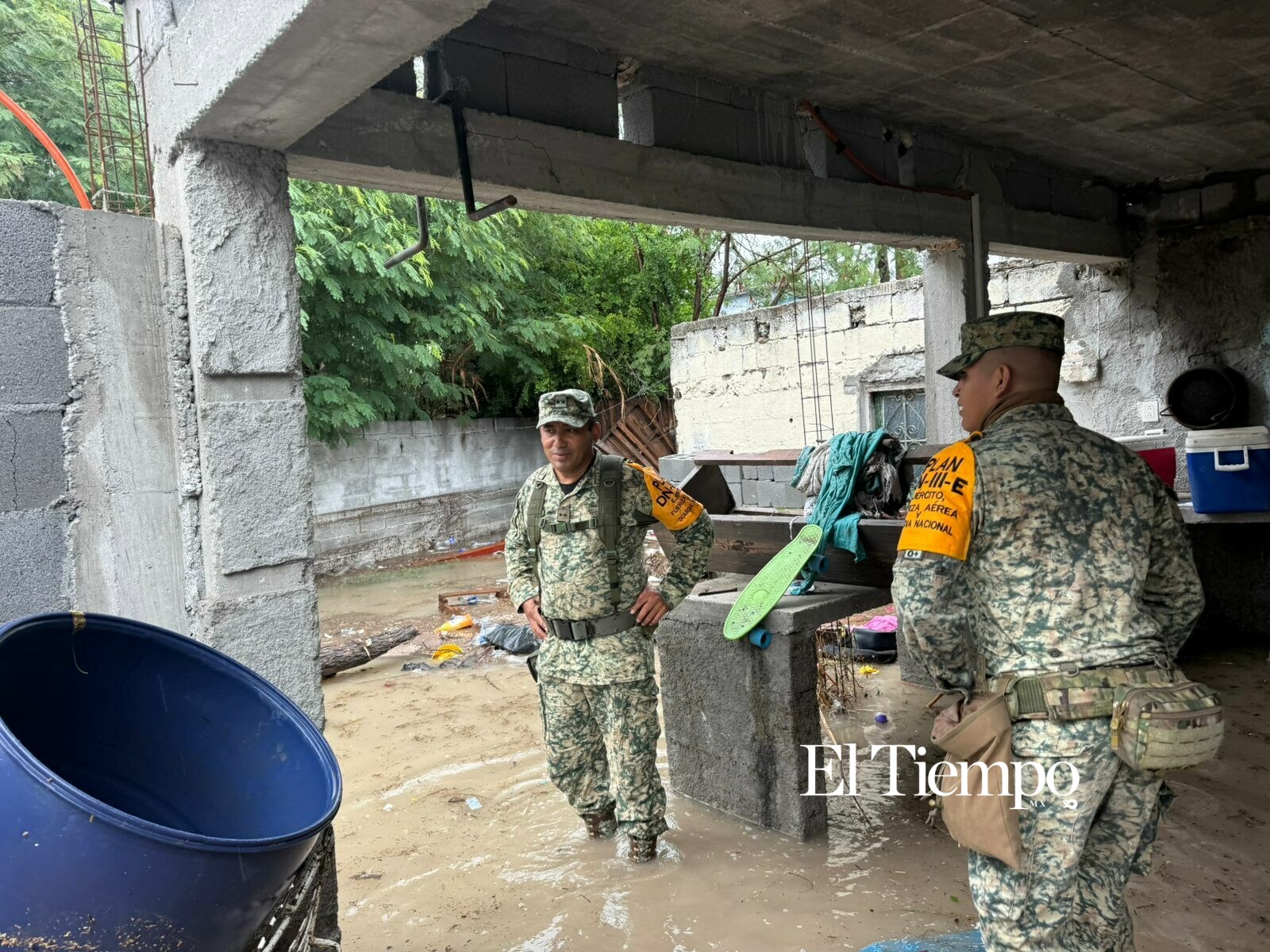 Galería fotográfica: Lluvias activan auxilio militar y paralizan actividades en la Región Centro