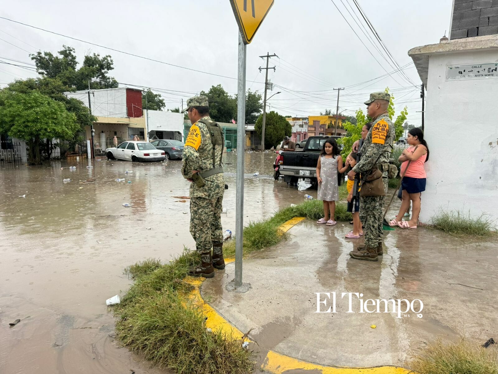Galería fotográfica: Lluvias activan auxilio militar y paralizan actividades en la Región Centro