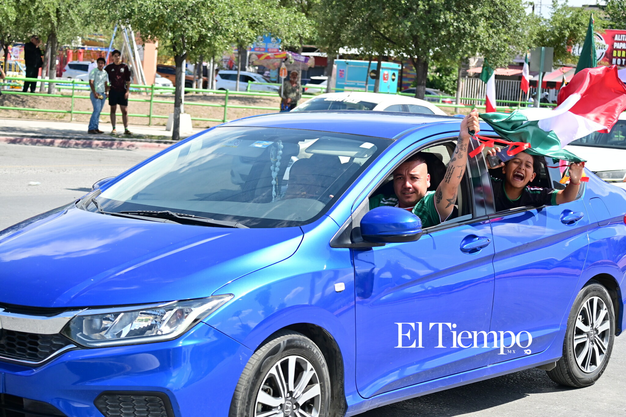 Galería fotográfica: Monclova y Frontera celebran el triunfo del Tri
