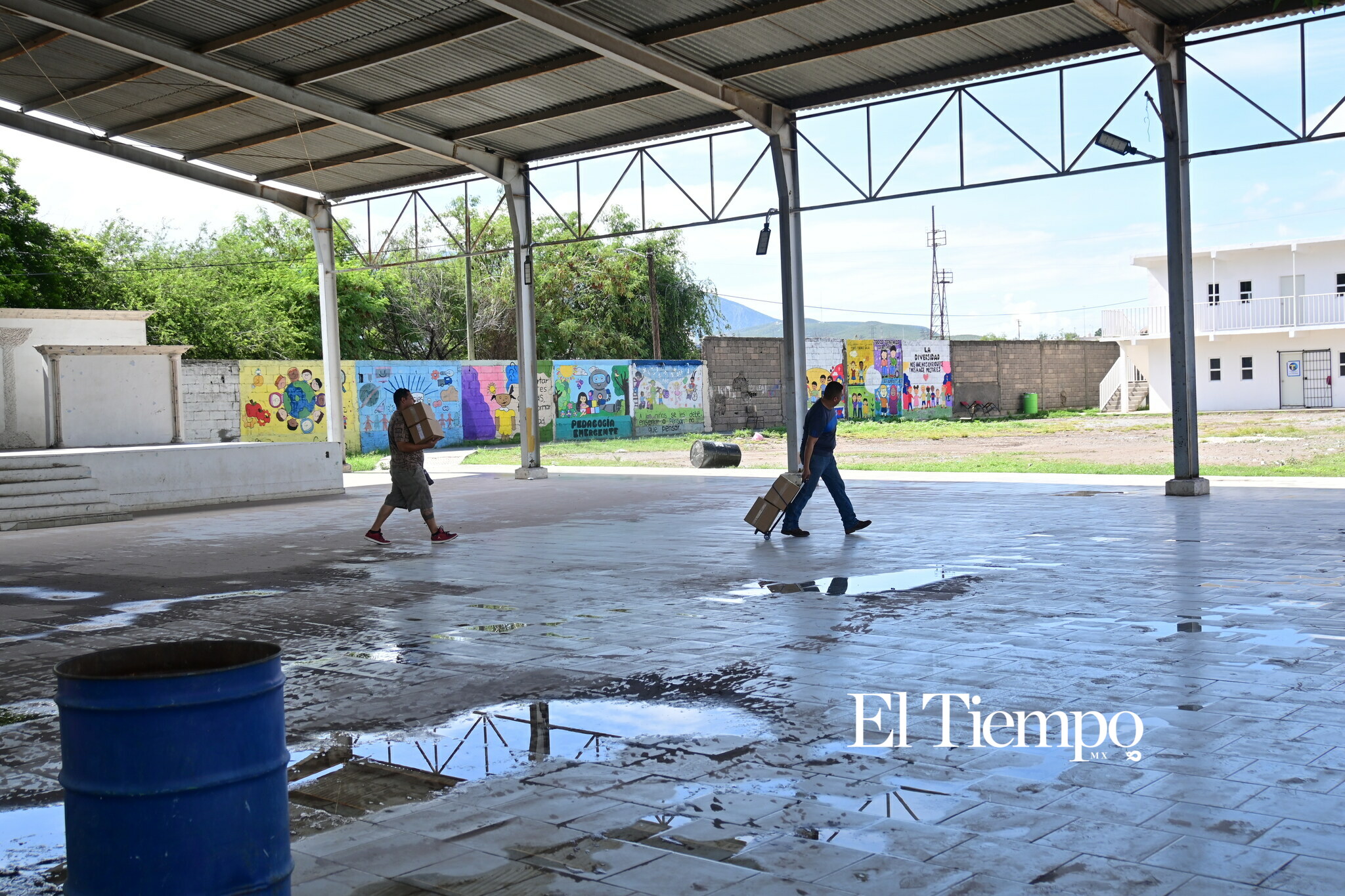 Galería fotográfica: Entre humedad y grietas: el rastro que dejó la lluvia