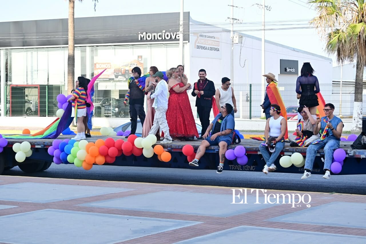 Galería fotográfica: Monclova se pinta de orgullo durante la 9ª Marcha Pride 2026