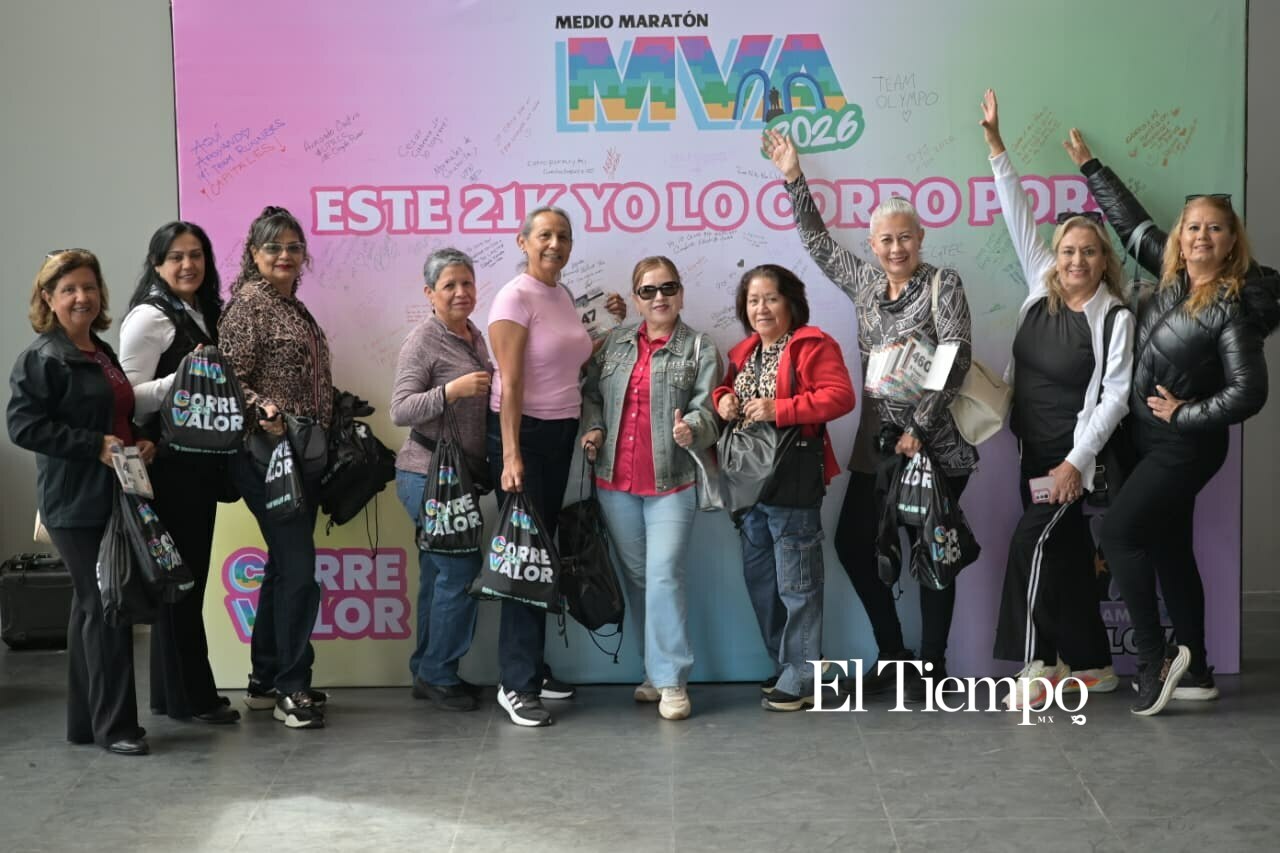 Galería fotográfica: Listos para correr: Los participantes del Medio Maratón Monclova recibieron sus kits para la segunda edición de la competencia