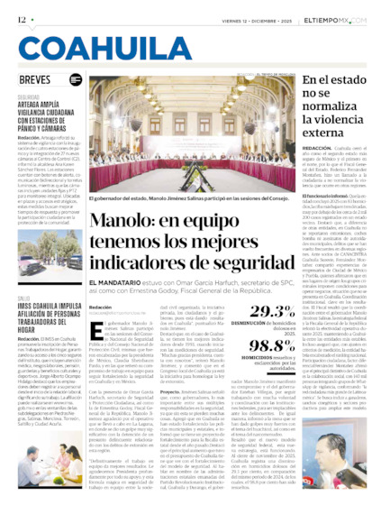 Edición impresa, hoja 12