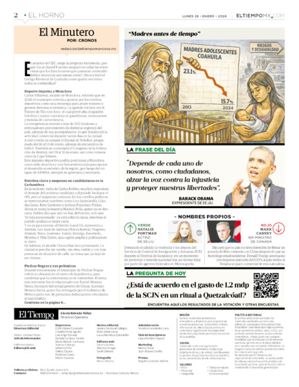 Edición impresa, hoja 2