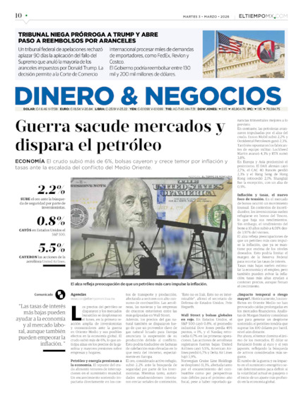 Edición impresa, hoja 10