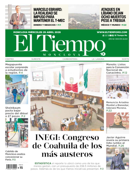 Edición impresa, hoja 1
