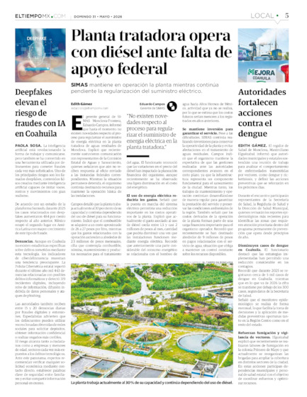 Edición impresa, hoja 5