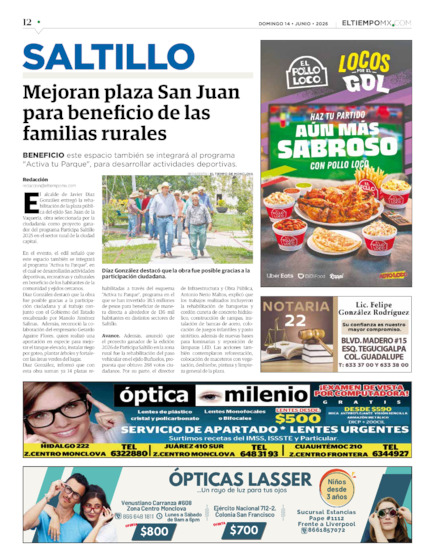 Edición impresa, hoja 12