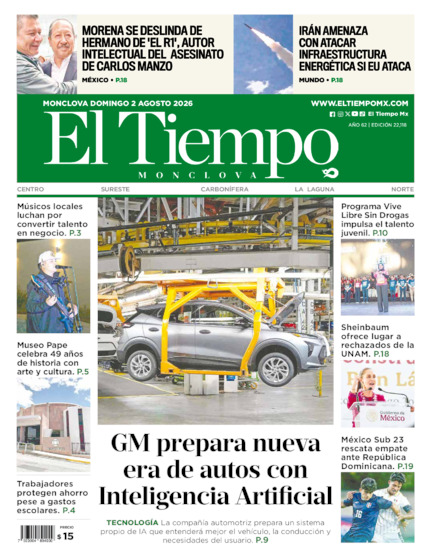 Edición impresa, hoja 1