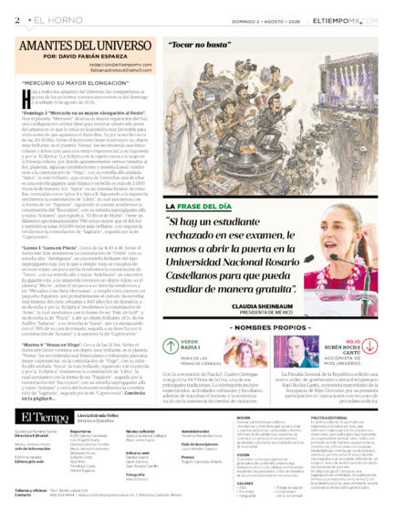 Edición impresa, hoja 2