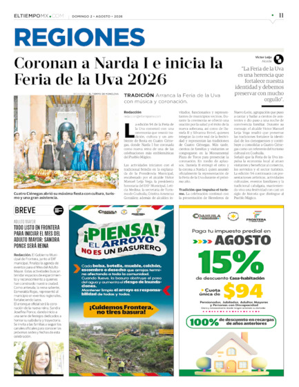 Edición impresa, hoja 11