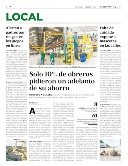 Edición impresa, hoja 4