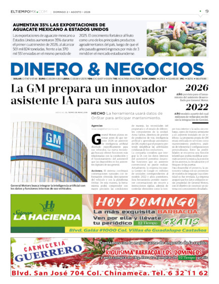Edición impresa, hoja 9