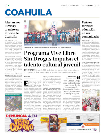 Edición impresa, hoja 10