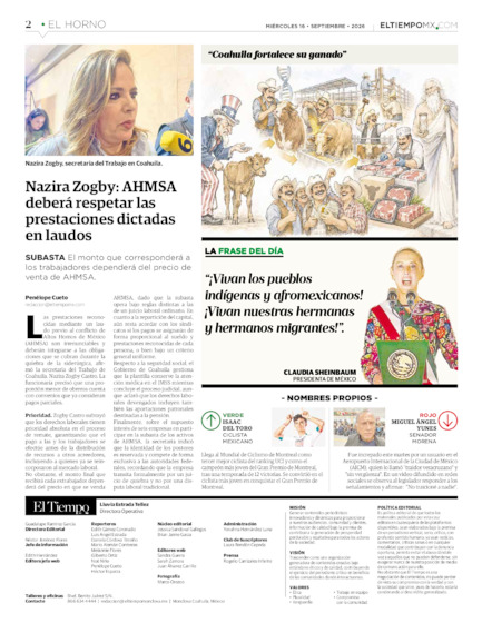 Edición impresa, hoja 2