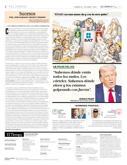 Edición impresa, hoja 2