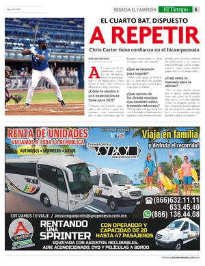 Página 5, Suplemento Acereros - Es Tiempo del bicampeonato