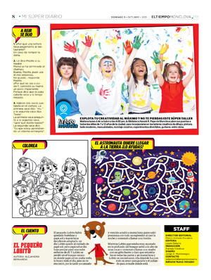 Página 8, Mi Súper Diario #1