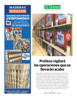 Página 2, Suplemento especial del Buen Fin