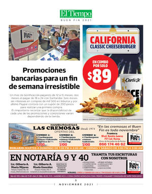 Página 5, Suplemento especial del Buen Fin