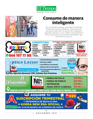 Página 6, Suplemento especial del Buen Fin