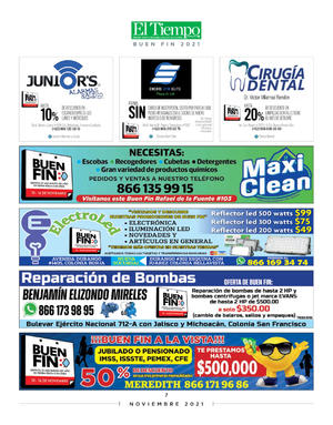 Página 7, Suplemento especial del Buen Fin