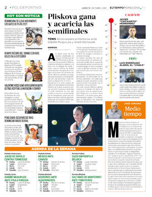 Página 2, Centro Deportes 15 NOVIEMBRE