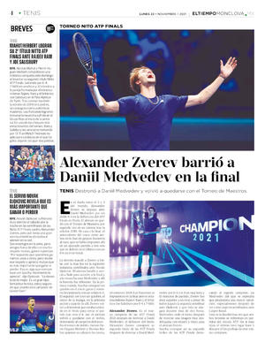 Página 4, Centro Deportes 22 Noviembre 2021