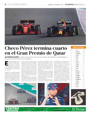 Página 8, Centro Deportes 22 Noviembre 2021