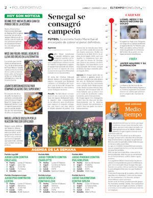 Página 2, Centro Deportes 7 Febrero 2022
