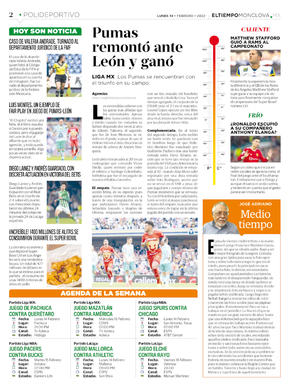 Página 2, CENTRO DEPORTES 14 FEBRERO 2022