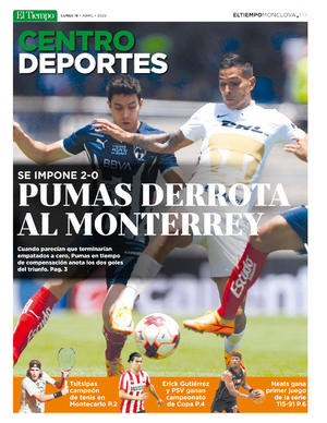Página 1, CENTRO DEPORTES 18 ABRIL 22