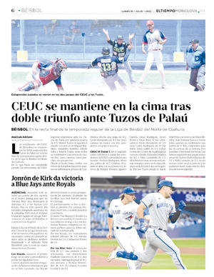 Página 6, CENTRO DEPORTES 18 JULIO 2022