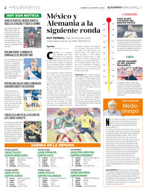 Página 2, CENTRO DEPORTES 15 AGOSTO 2022