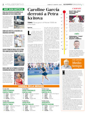 Página 2, CENTRO DEPORTES 22 AGOSTO 2022