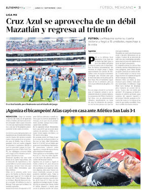 Página 3, Centro deportes