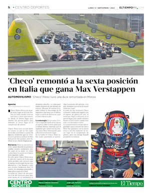 Página 8, Centro deportes