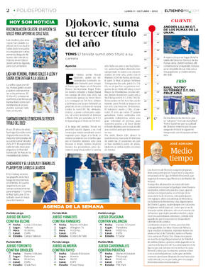 Página 2, Centro deportes