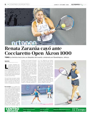 Página 8, Centro deportes