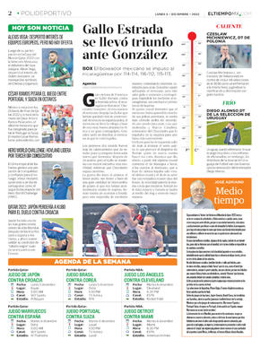 Página 2, Centro deportes