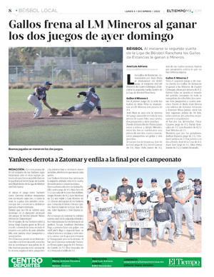 Página 8, Centro deportes