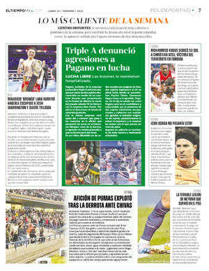 Página 7, Centro deportes