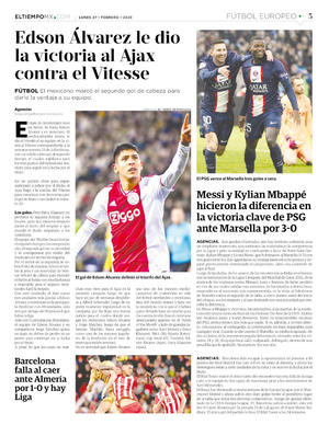 Página 5, Centro deportes