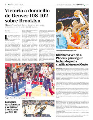 Página 6, Centro deportes