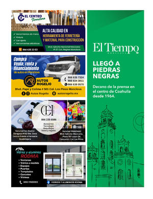 Página 31, REVISTA LA BUENA VIDA PERIODICO EL TIEMPO DE MONCLOVA