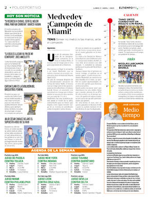 Página 2, Centro deportes